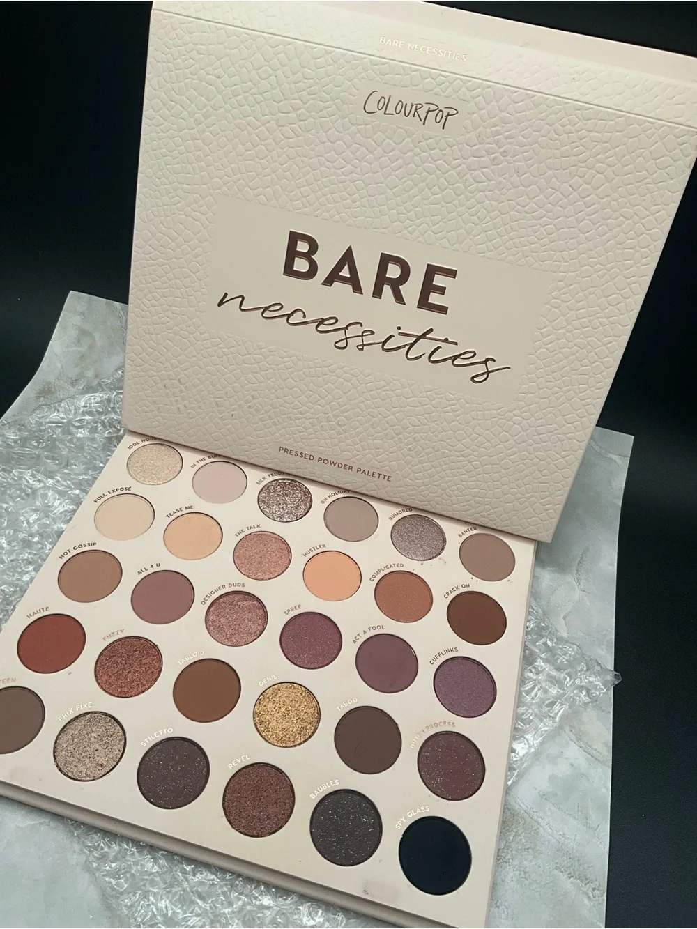 ColourPop Bare Necessities Neutral Eyeshadow Palette — Nude, Brown, Gold Tones